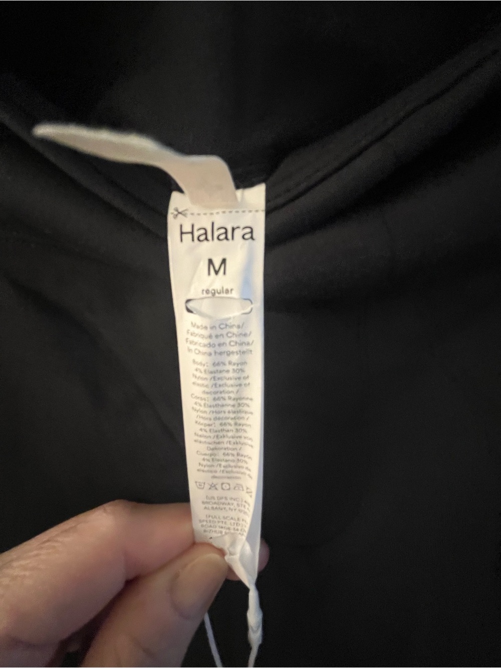 HALARA Black Flare Work Pants NWT - Picture 4 of 4